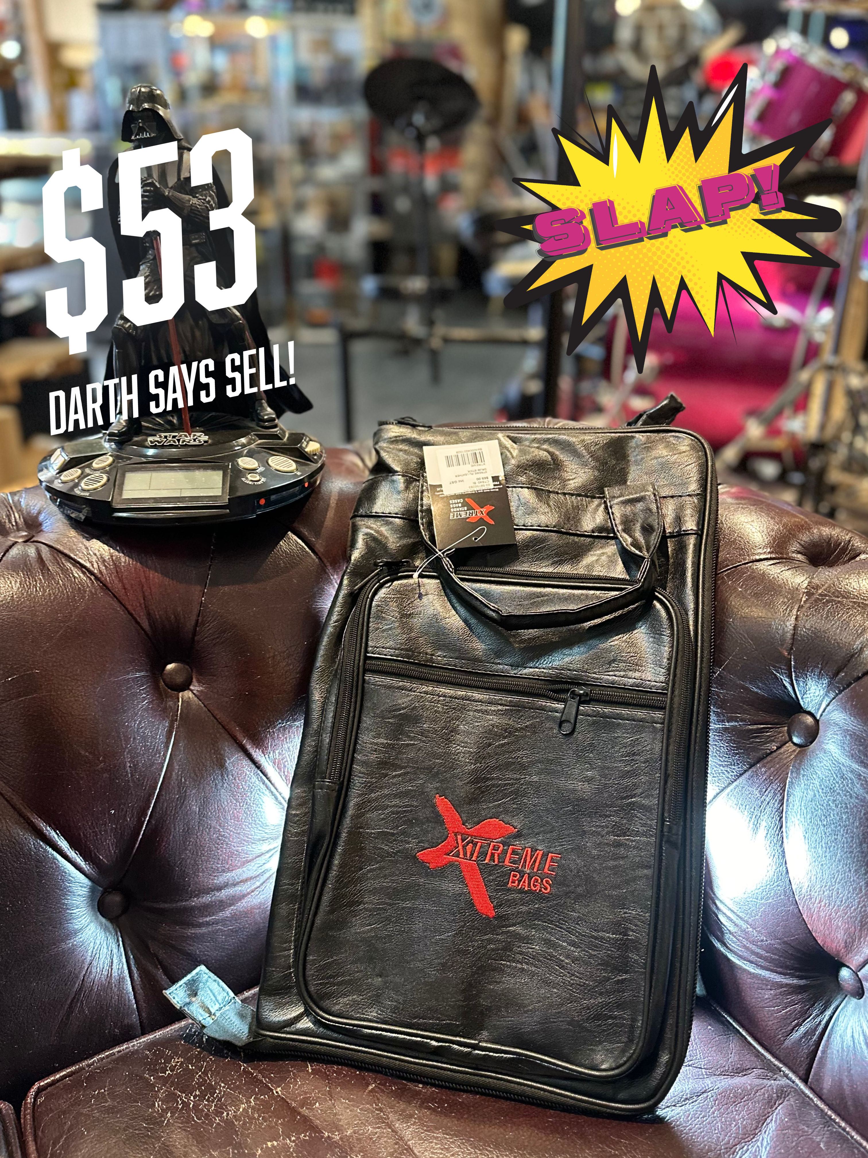 Xtreme | CT-840 | Drumstick Bag | Leather | SALE! Xtreme | CT-840 | Drumstick Bag | Leather | SALE!